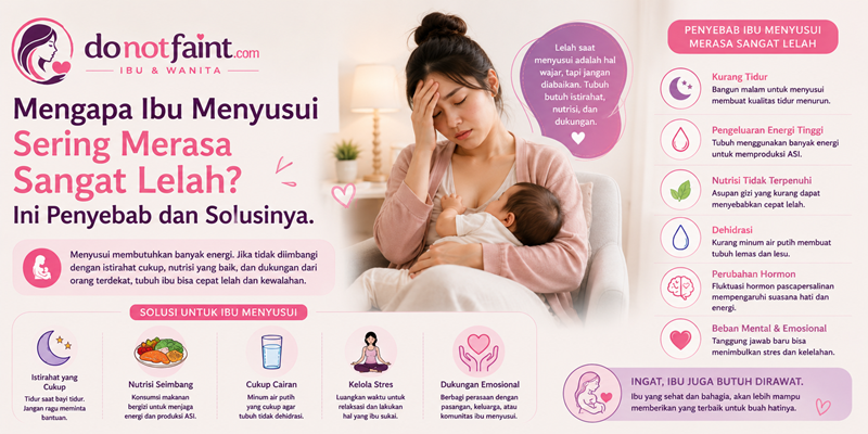 Mengapa Ibu Menyusui Sering Merasa Sangat Lelah? Ini Penyebab dan Solusinya