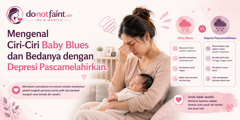 Mengenal Ciri-Ciri Baby Blues dan Bedanya dengan Depresi Pascamelahirkan