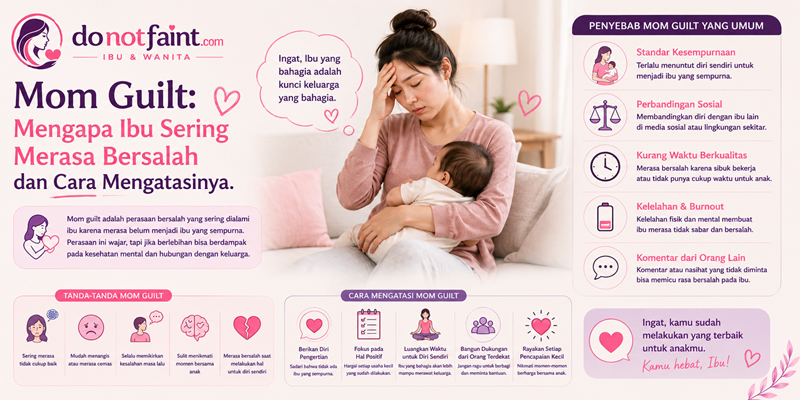 Mom Guilt: Mengapa Ibu Sering Merasa Bersalah dan Cara Mengatasinya