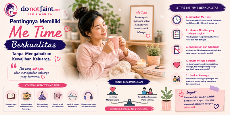 Pentingnya Memiliki Me Time Berkualitas Tanpa Mengabaikan Kewajiban Keluarga