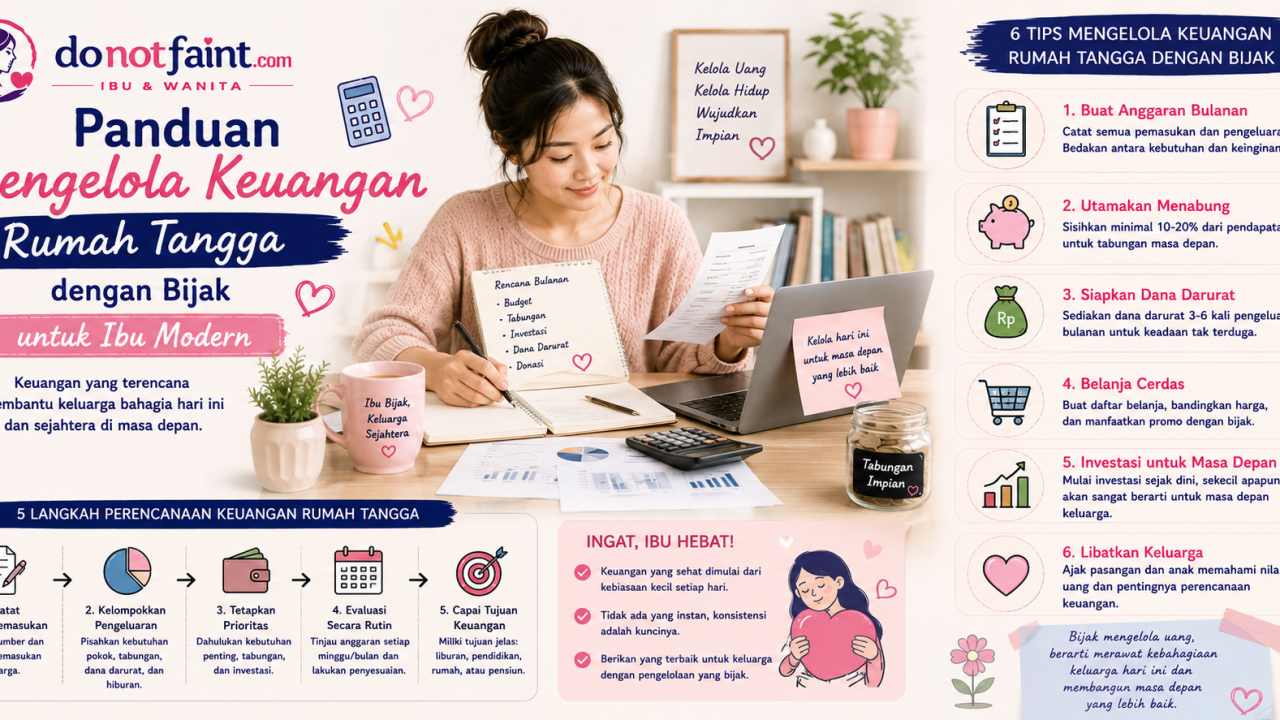 Panduan Mengelola Keuangan Rumah Tangga dengan Bijak untuk Ibu Modern