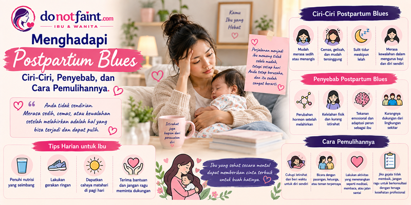 Menghadapi Postpartum Blues: Ciri-Ciri, Penyebab dan Cara Pemulihannya
